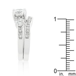 Triple Stone Engagement Set - Image 4