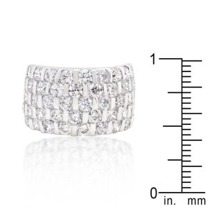 Channel Set Princess Cut Ring - Image 3