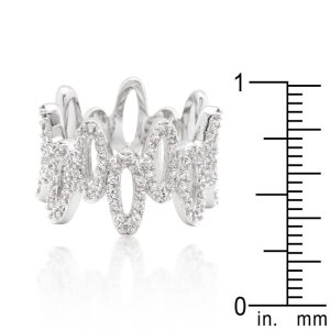 Cubic Zirconia Oval Fashion Ring - Image 3