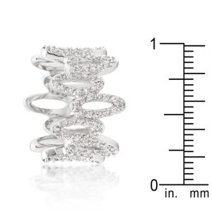 Cubic Zirconia Oval Fashion Ring - Image 4