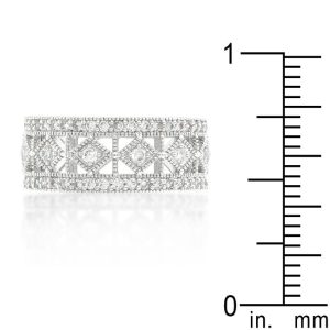 Simple Classic Cubic Zirconia Band - Image 3