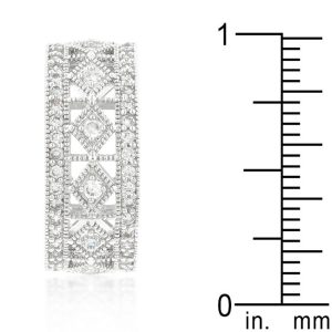 Simple Classic Cubic Zirconia Band - Image 4