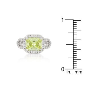 Radiant Cut Halo Ring - Image 3
