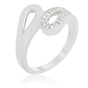 Fancy Split Shank Contemporary Ring - Image 4