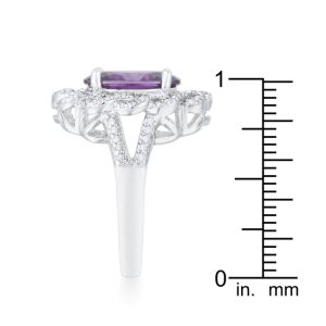 Amethyst Oval Classic Ring - Image 4