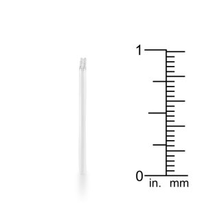 Karolina 0.2ct CZ Rhodium Contemporary Simple Ring - Image 4