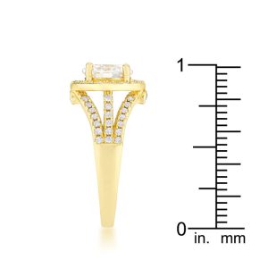 Marylin 2.5ct CZ 14k Gold Classic Ring - Image 4