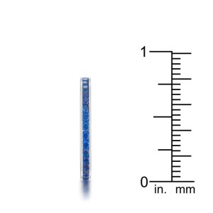 Teresa 0.5ct Sapphire CZ Stainless Steel Eternity Band - Image 5